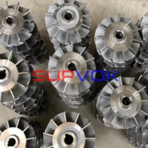Stainless steel precision impeller and Brake pads